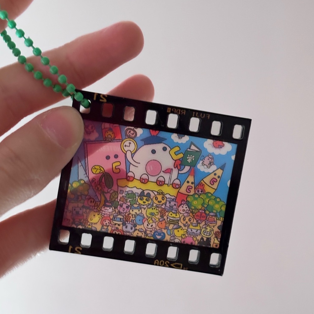 Tamagotchi Film keychain